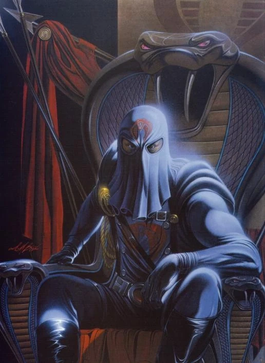 Cobra Commander, Thomas Marik, from GI Joe, comics