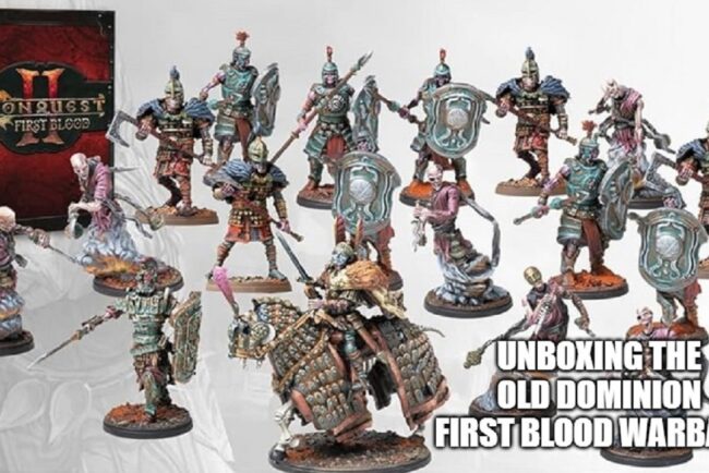 Unboxing The Old Dominion Warband