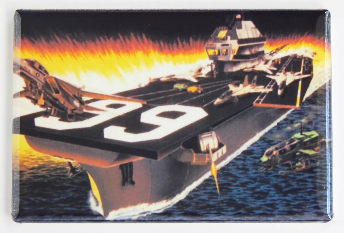 Travel time, USS Flag magnet