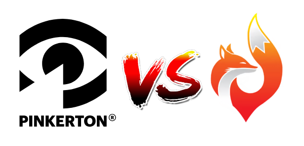 Battle of CJF4 (Vengeance) logo, Pinkerton VS Fox Patrol