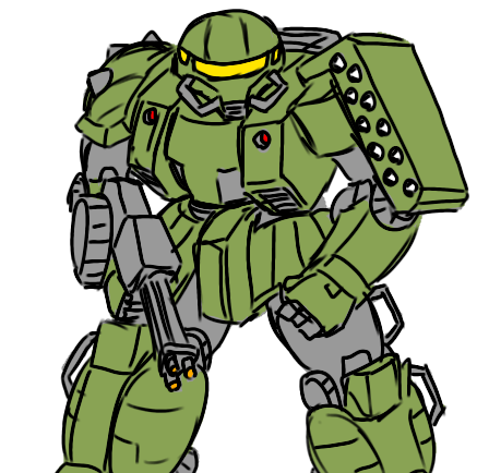 Zaku II by RealMechIsLove