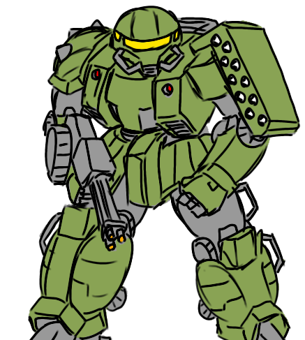 Zaku II by RealMechIsLove