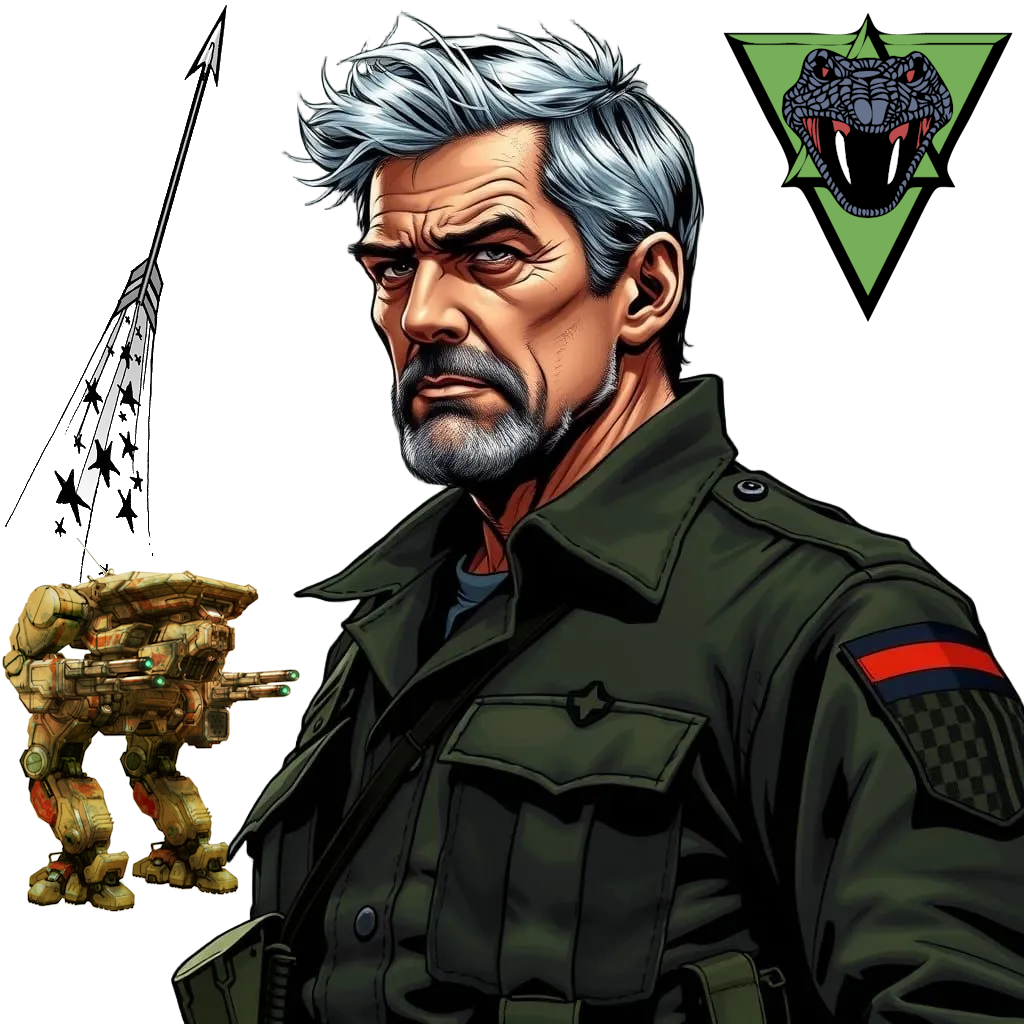 Sebastien Cochraine, Fer-De-Lance Galaxy, Clan Steel Viper, Steel Coil Command Cluster