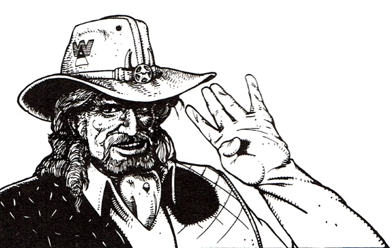 Wayne Waco, official, in his "youth"